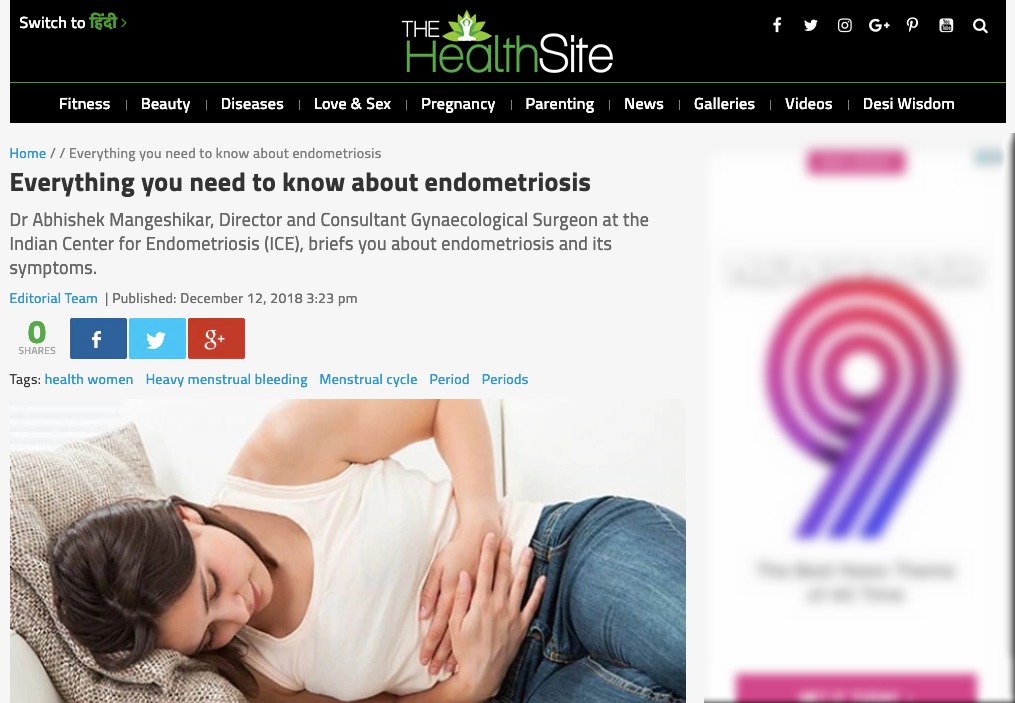 What is Endometriosis? - Indian Center for Endometriosis (ICE)